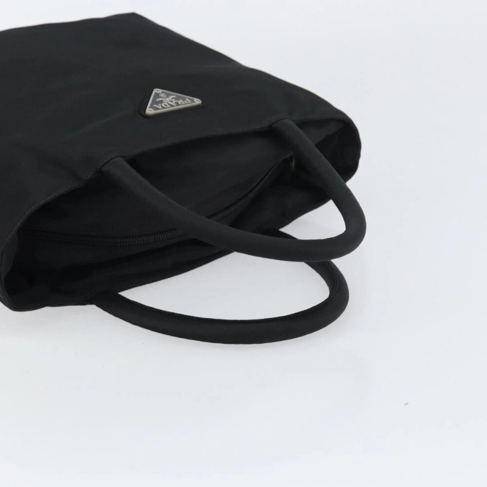 PRADA Hand Bag Nylon Black Auth 156858 - Picture 8 of 16